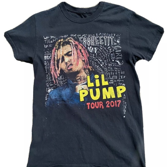 2017 lil pump tour tshirt - Picture 1 of 3